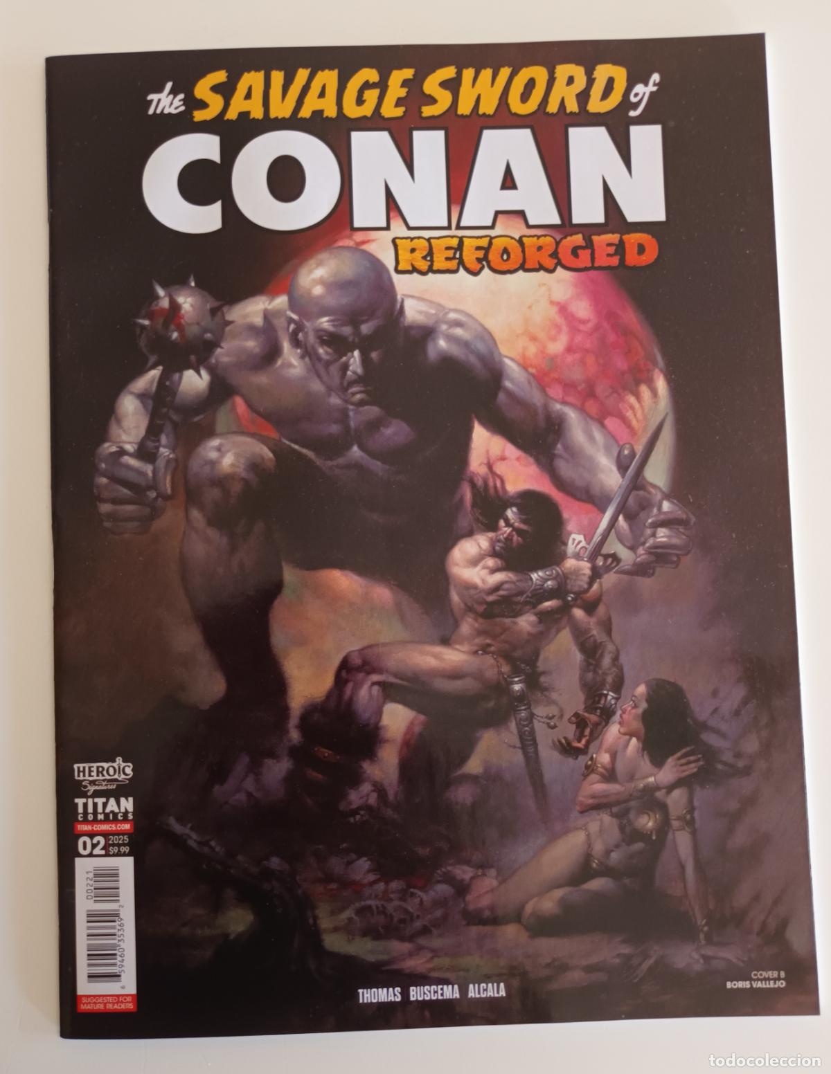 C&oacute;mics: The Savage Sword of Conan Reforged n. 2