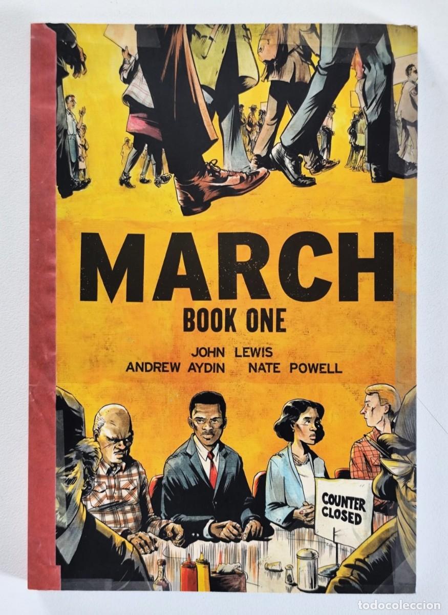 C&oacute;mics: MARCH: BOOK ONE GN (John Lewis, Andrew Aydin, Nate Powell) ~ Top Shelf (2013) USA