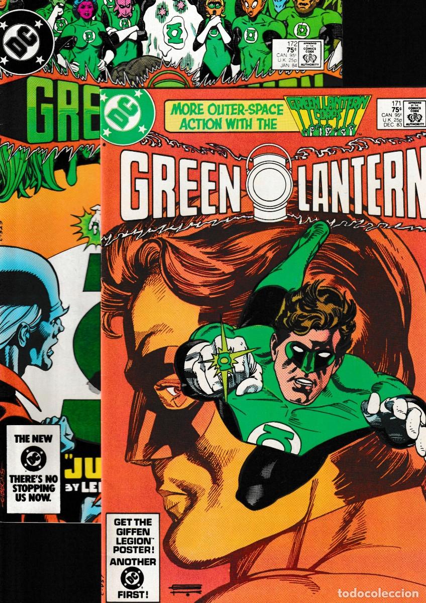 C&oacute;mics: GREEN LANTERN 171 172 173 174 175 176 177 178 179 181 LOTE DE 10 - DC 1983-1984 VFN/NM