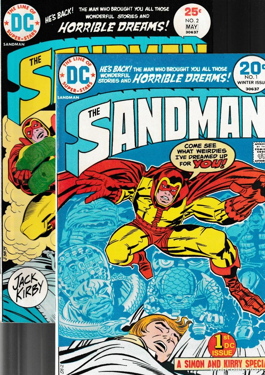 Fumetti: SANDMAN 1 2 3 4 - DC 1974 VFN / JACK KIRBY