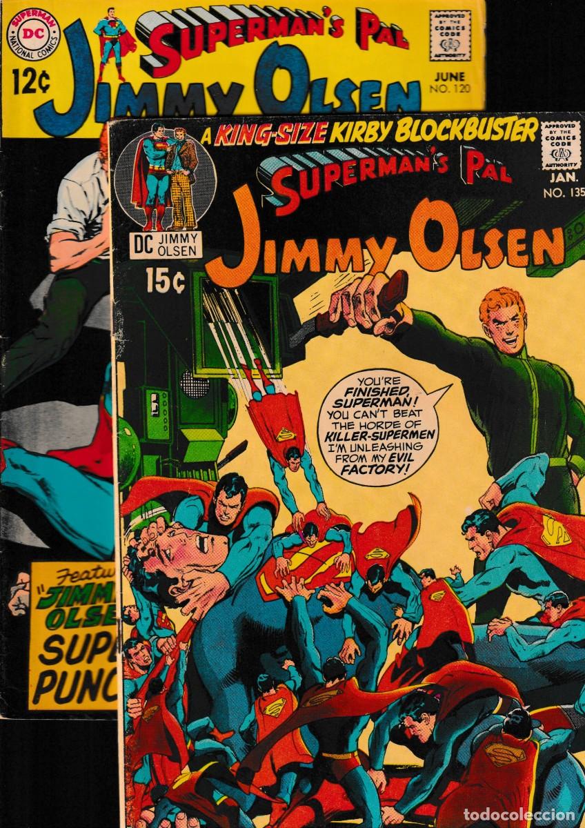 C&oacute;mics: SUPERMAN'S PAL JIMMY OLSEN 120 121 135 (2ND DARKSEID) 136 137 138 144 148 - DC 1969-1972 FN / KIRBY