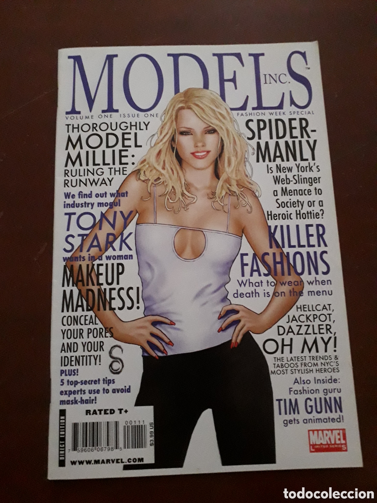 C&oacute;mics: MODELS INC. NUMERO 1. ORIGINAL USA
