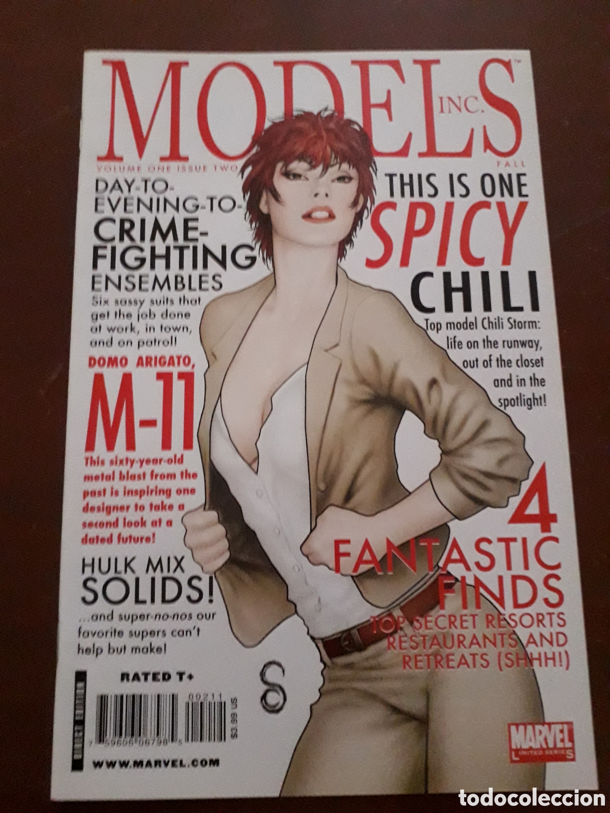 C&oacute;mics: MODELS INC N&Uacute;MERO 2. ORIGINAL USA. EXCELENTE ESTADO