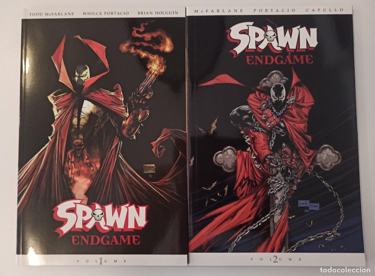C&oacute;mics: COMPLETA - SPAWN ENDGAME TPB # 1 y 2 (Image Comics,2009-2010) - Todd McFarlane - Portacio - Capullo