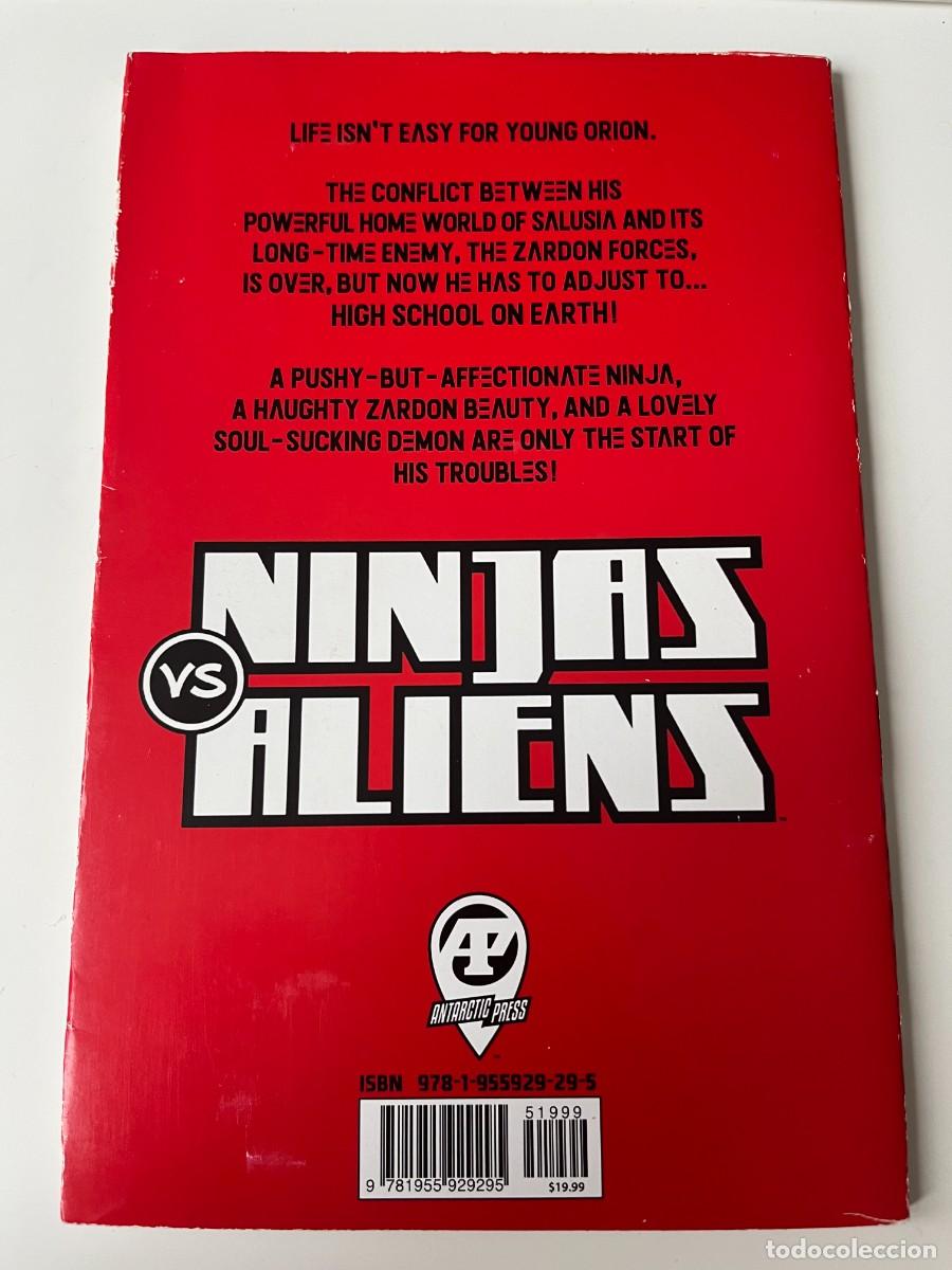 C&oacute;mics: Ninjas Vs Aliens 1 TPB Antartic Press - Foto 2