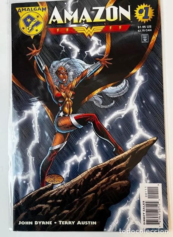 C&oacute;mics: Lote Amalgam Amazon Bruce Wayne Bullets & Bracelets DC Marvel 1996