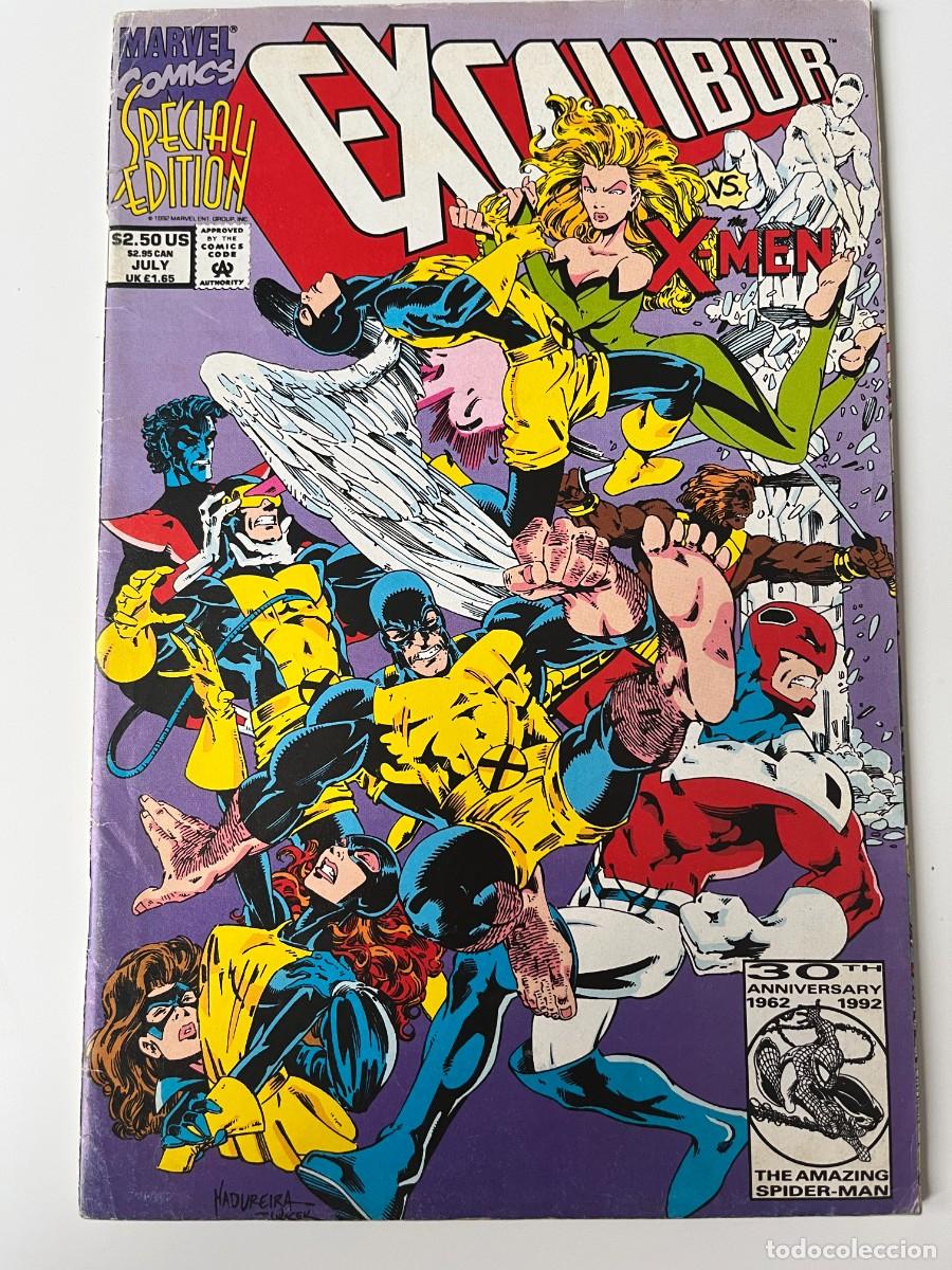 C&oacute;mics: Excalibur Vs X-Men Special Edition Marvel Comics 1992