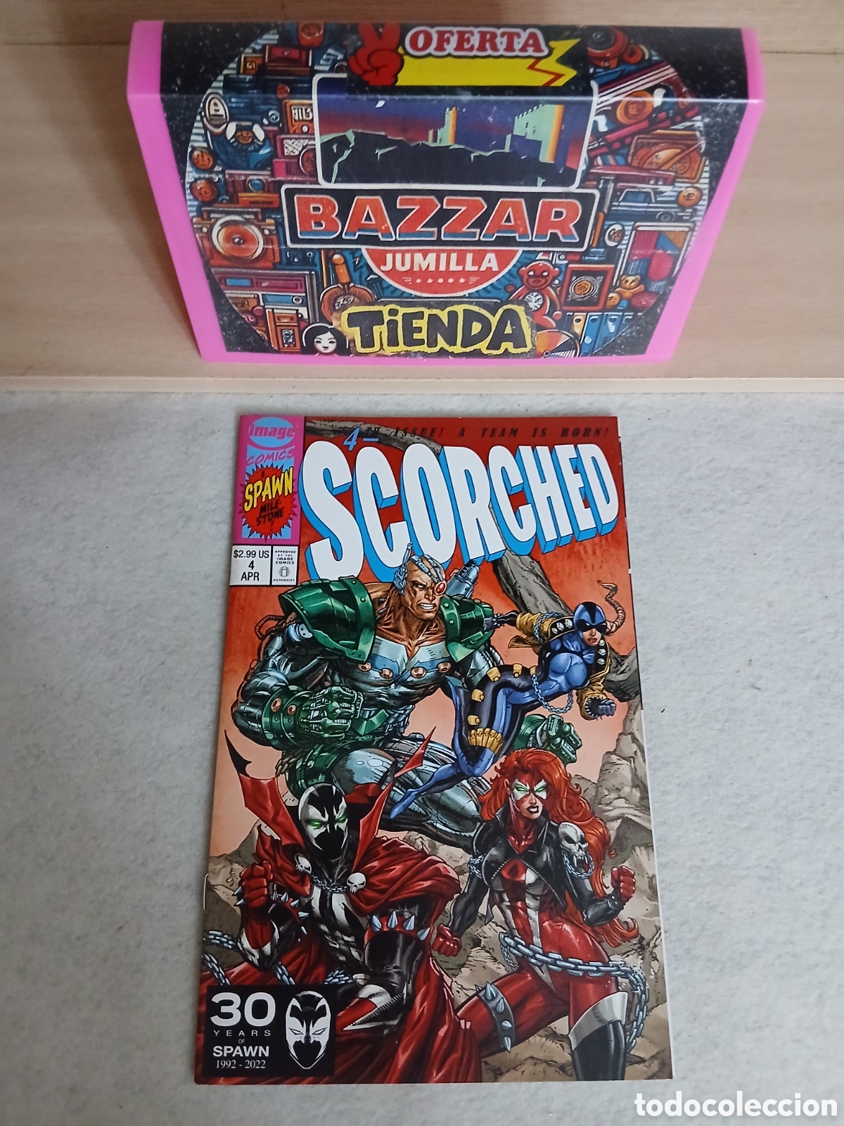 C&oacute;mics: Comics usa image scorched