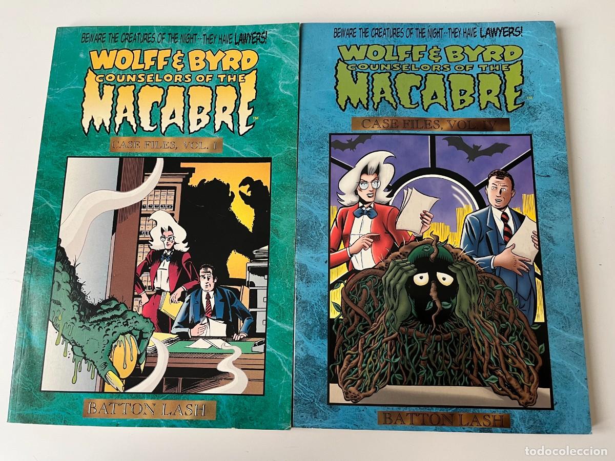 C&oacute;mics: WOLFF & BYRD COUNSELORS OF THE MACABRE VOL. I IV