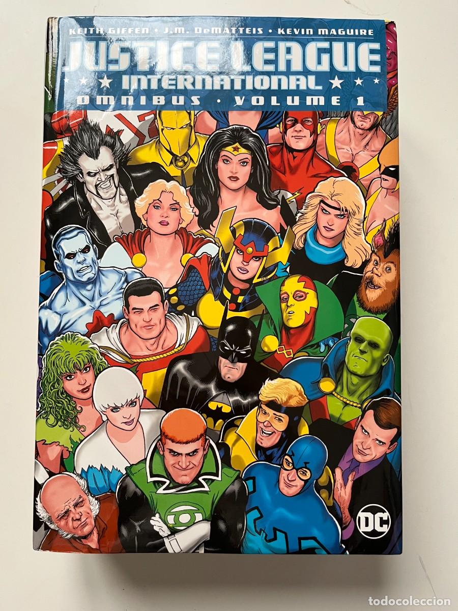 C&oacute;mics: Justice League International Omnibus Vol. 1 Giffen DeMatteis DC Comics