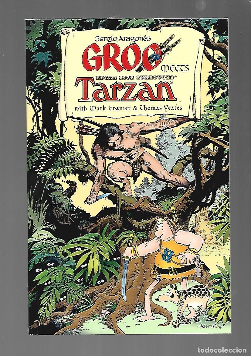 C&oacute;mics: Grro meets Tarzan, 2022, Dark Horse, muy buen estado. Caja DA