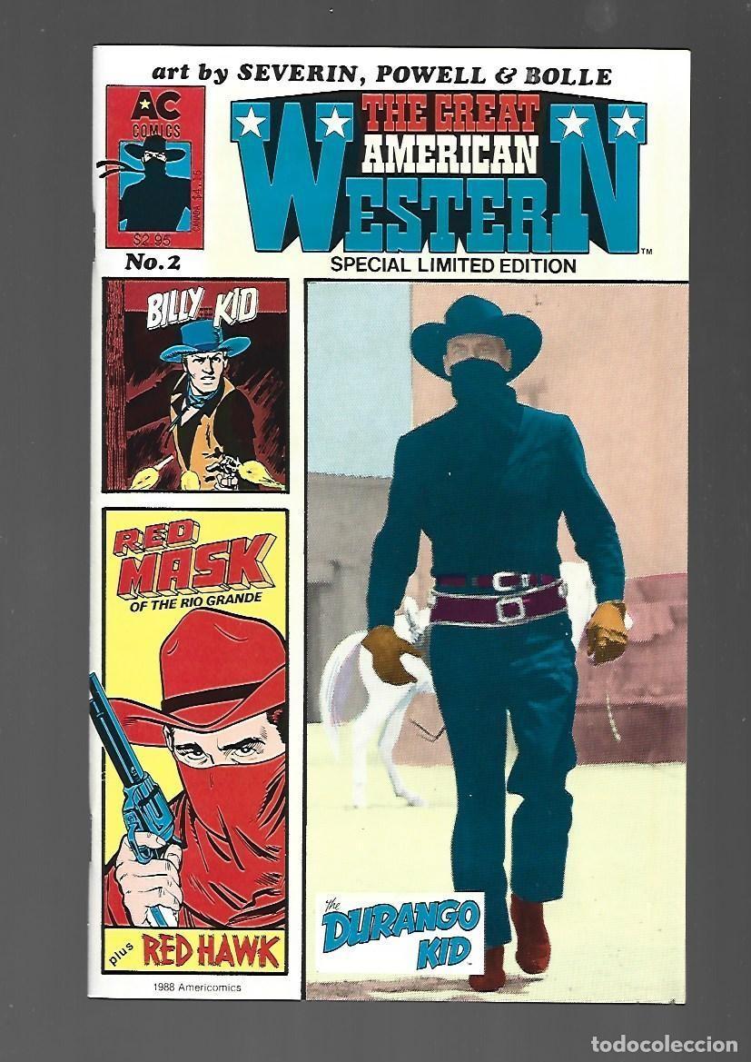 C&oacute;mics: The great american western, special limited edition, 2, 1988, AC comics, muy buen estado. Caja DA