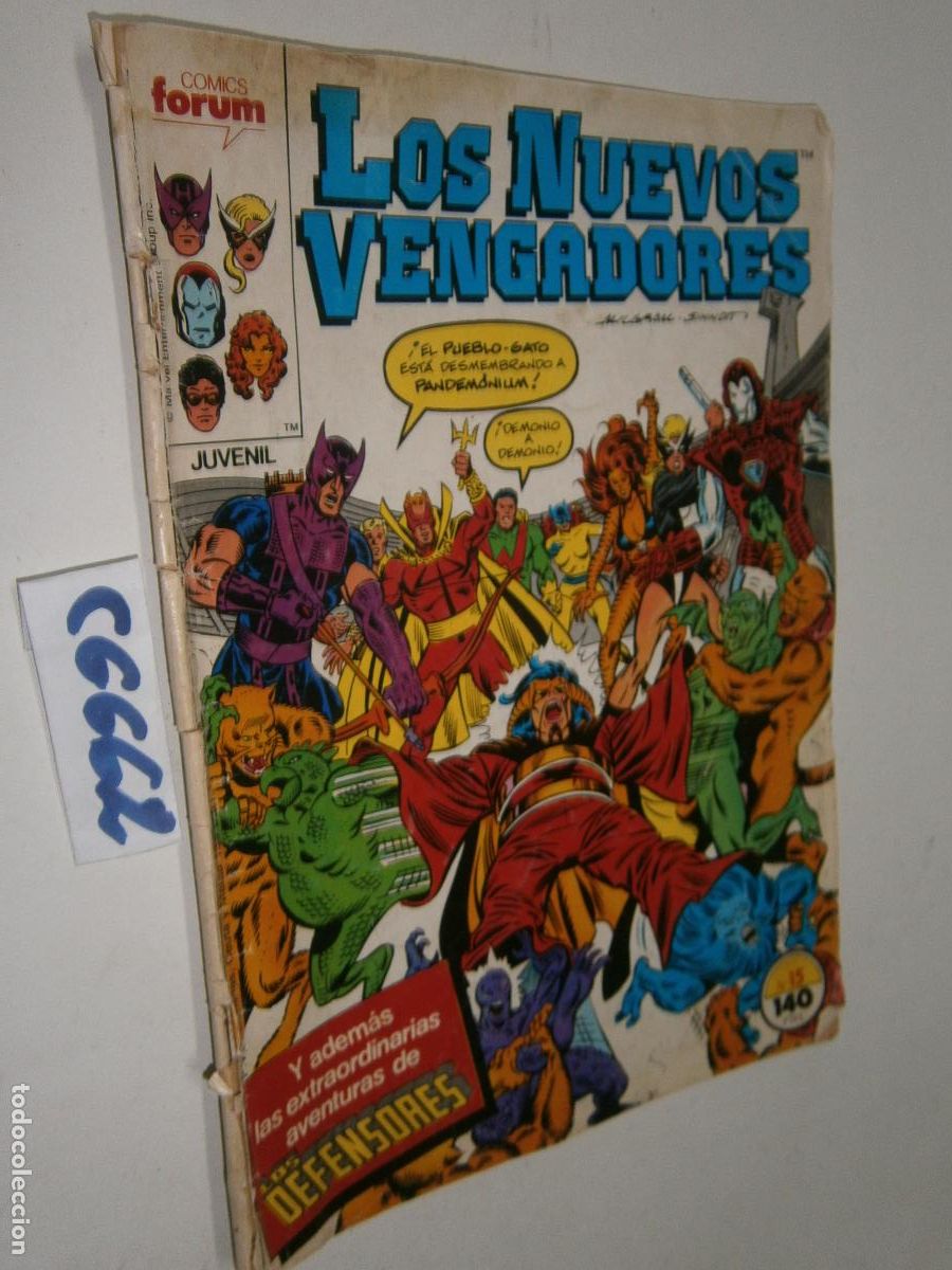 C&oacute;mics: ANTIGUO COMIC - LOS NUEVOS VENGADORES