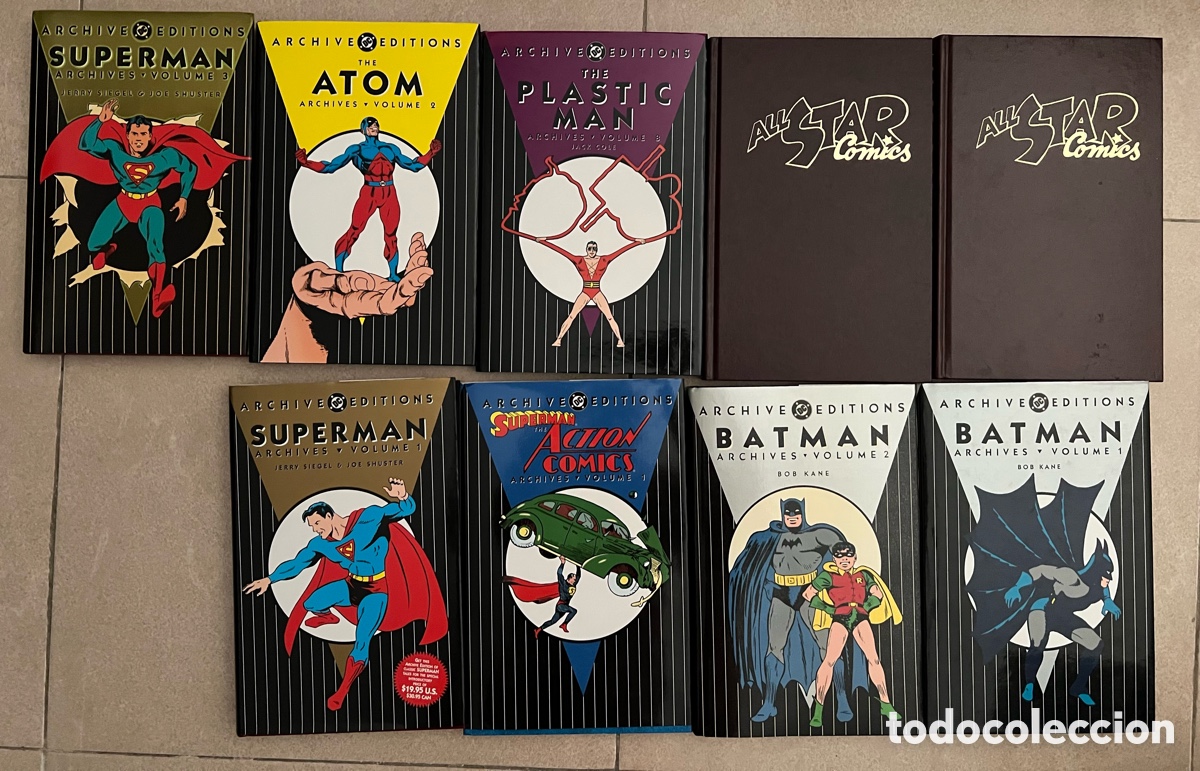C&oacute;mics: Lote Superman Batman All Star Plastic Man Atom DC Archives