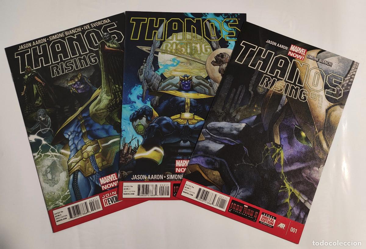 C&oacute;mics: Thanos Rising 1, 2 & 3 &ndash; Marvel Comics USA 2013 - Foto 1