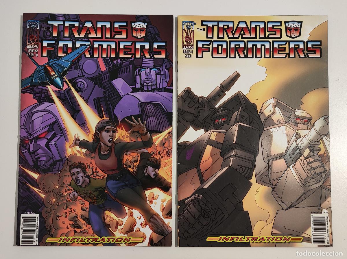 C&oacute;mics: Transformers Infiltration &ndash; Complete &ndash; 1 to 6 &ndash; IDW 2006 - Foto 2
