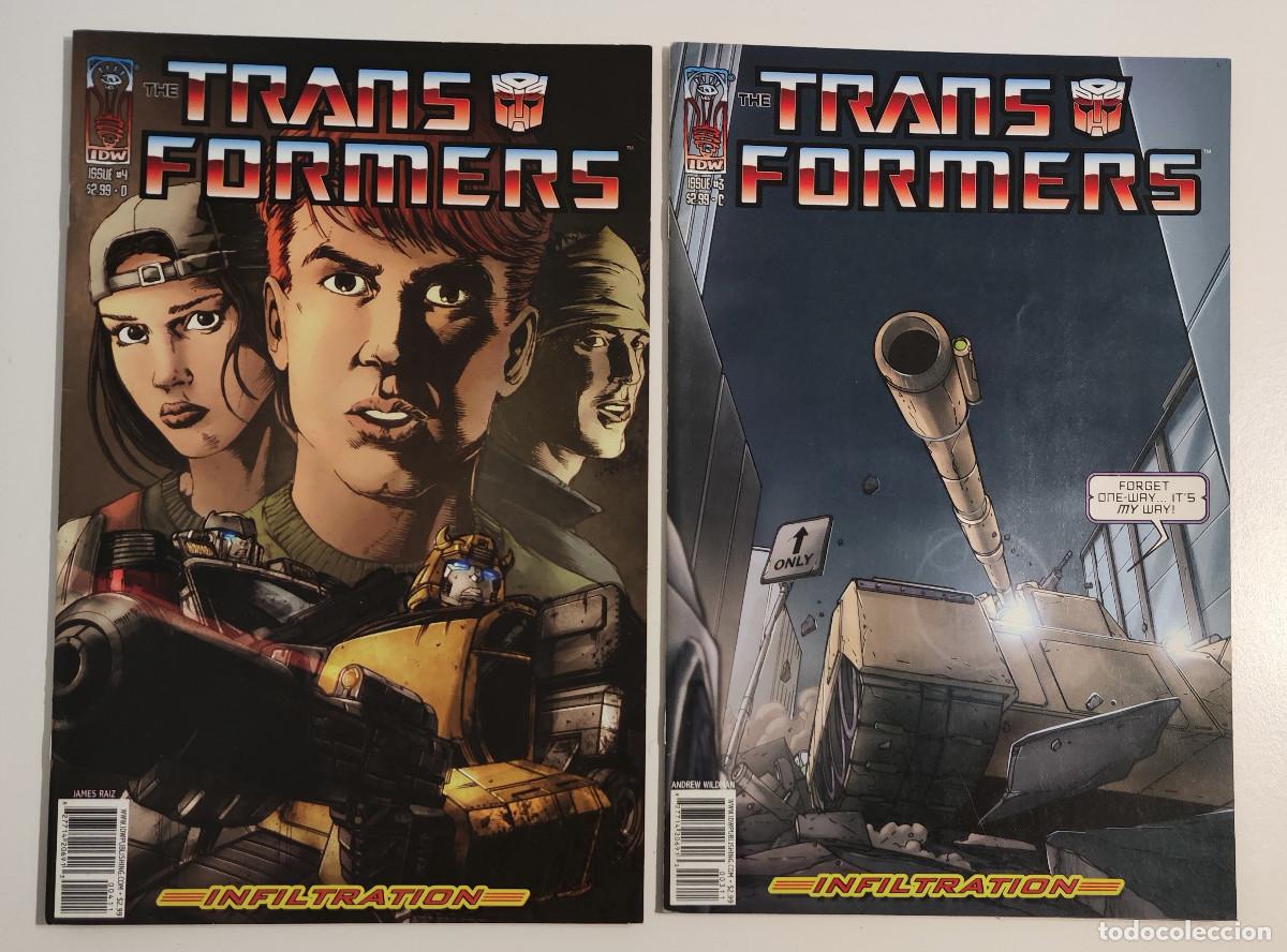 C&oacute;mics: Transformers Infiltration &ndash; Complete &ndash; 1 to 6 &ndash; IDW 2006 - Foto 4
