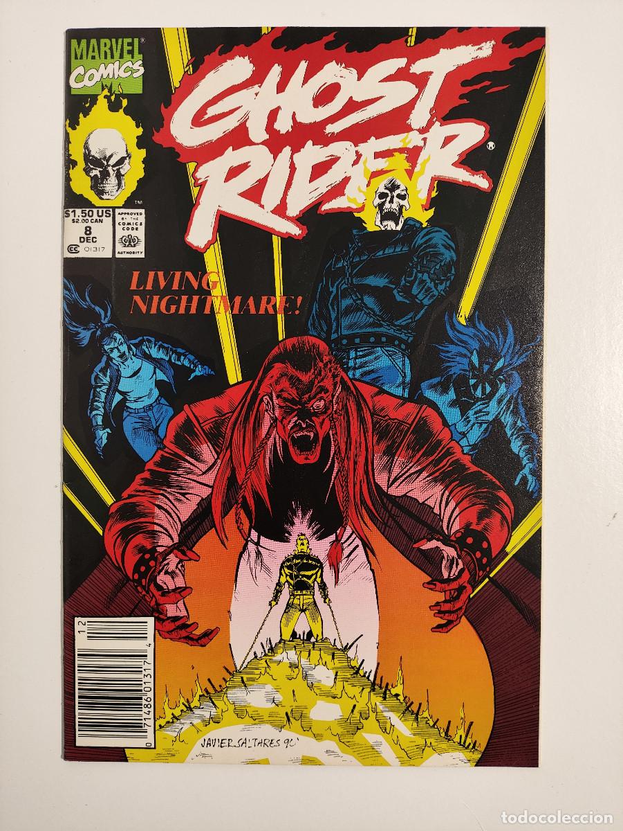 C&oacute;mics: Ghost Rider 8 - Marvel Comics 1991