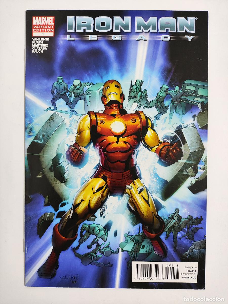 C&oacute;mics: Iron Man Legacy 1 &ndash; Marvel Comics 2010 - Foto 1