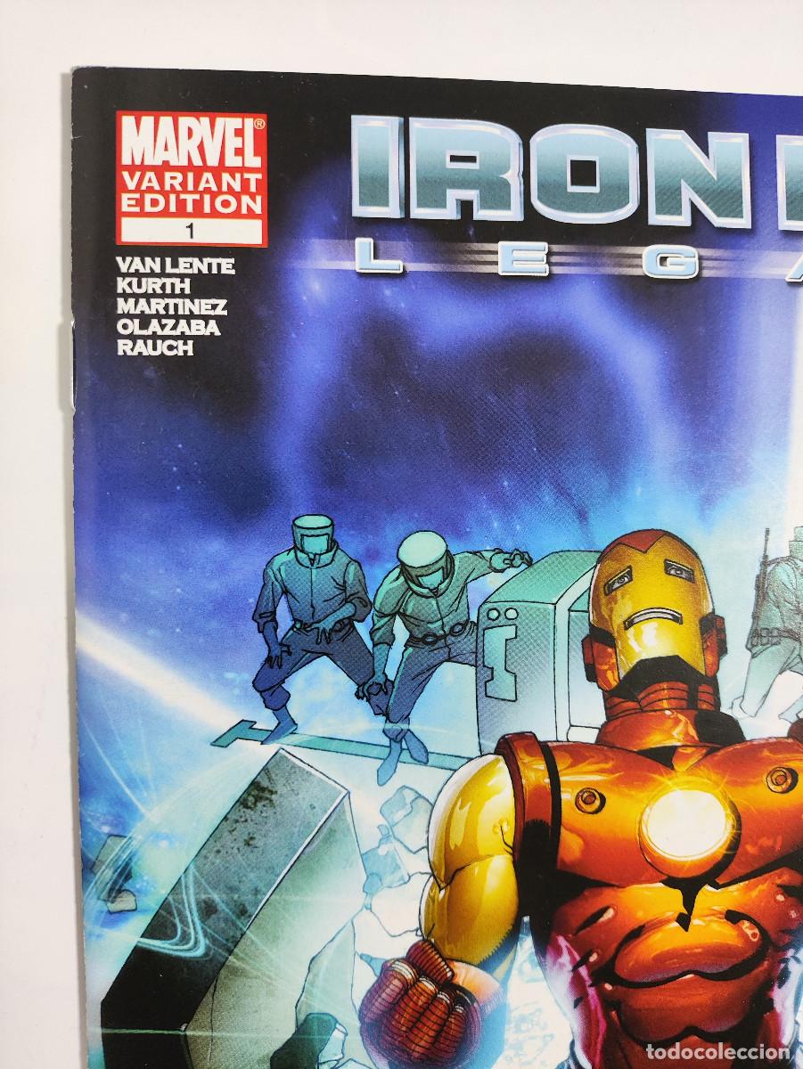 C&oacute;mics: Iron Man Legacy 1 &ndash; Marvel Comics 2010 - Foto 2