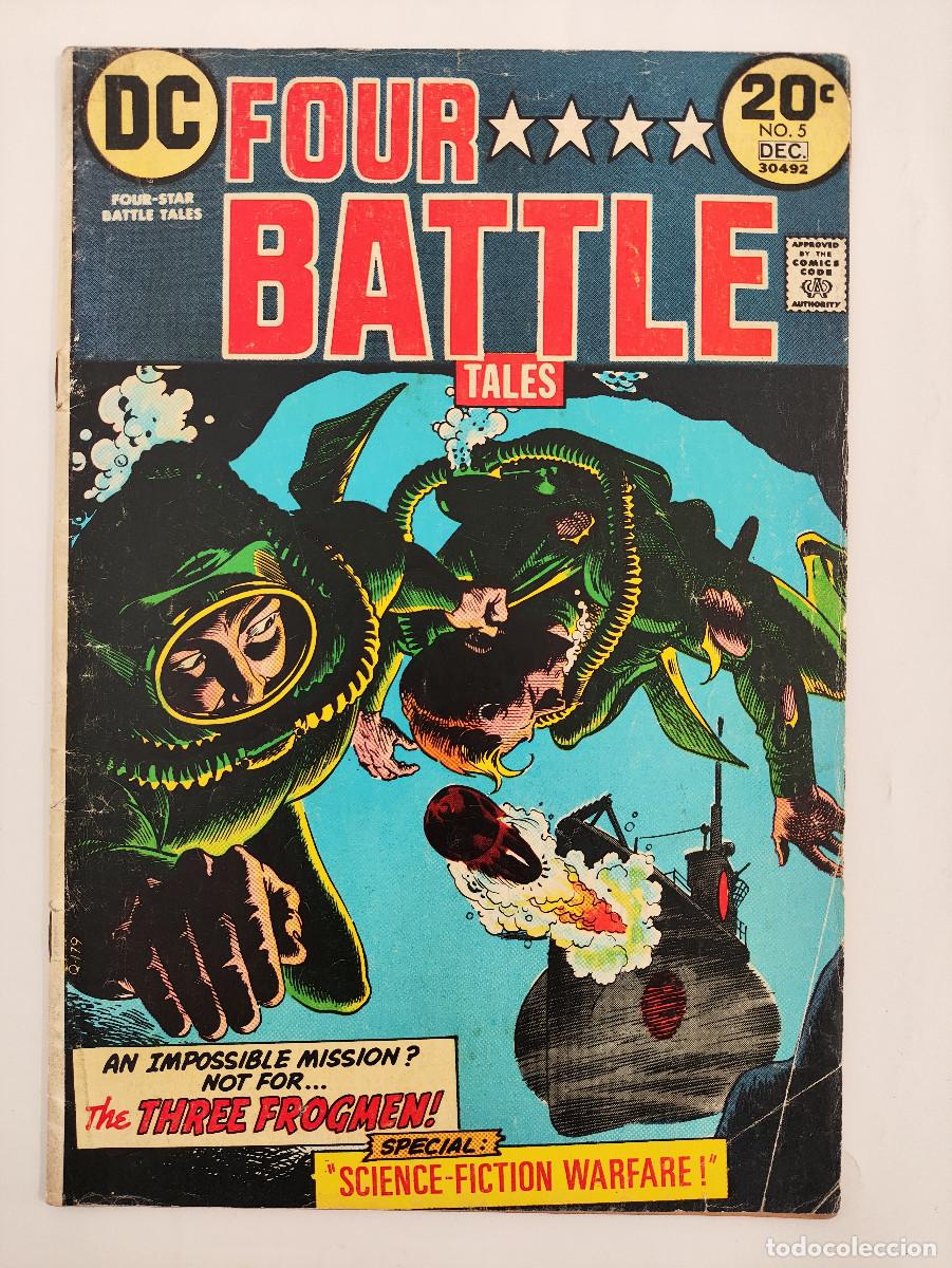 C&oacute;mics: Four Battle Tales 5 &ndash; DC Comics USA 1973