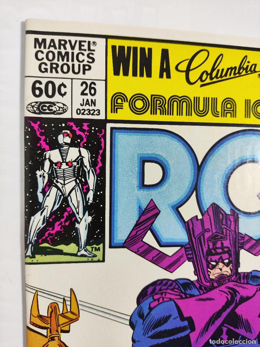 C&oacute;mics: Rom Spaceknight 26 &ndash; Marvel Comics USA Original 1982 - Galactus - Foto 2