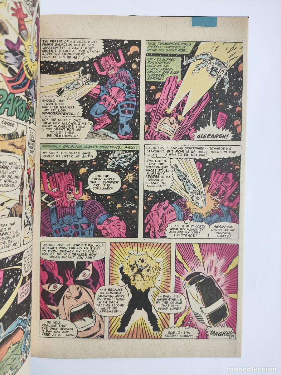 C&oacute;mics: Rom Spaceknight 26 &ndash; Marvel Comics USA Original 1982 - Galactus - Foto 7
