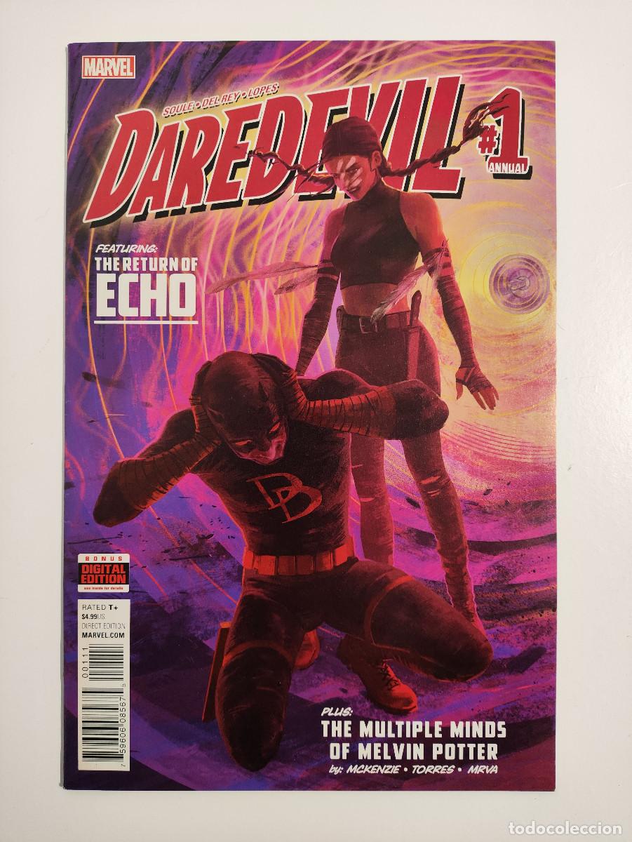 C&oacute;mics: Daredevil Annual 1 &ndash; The Return of Echo &ndash; Marvel Comics USA 2020