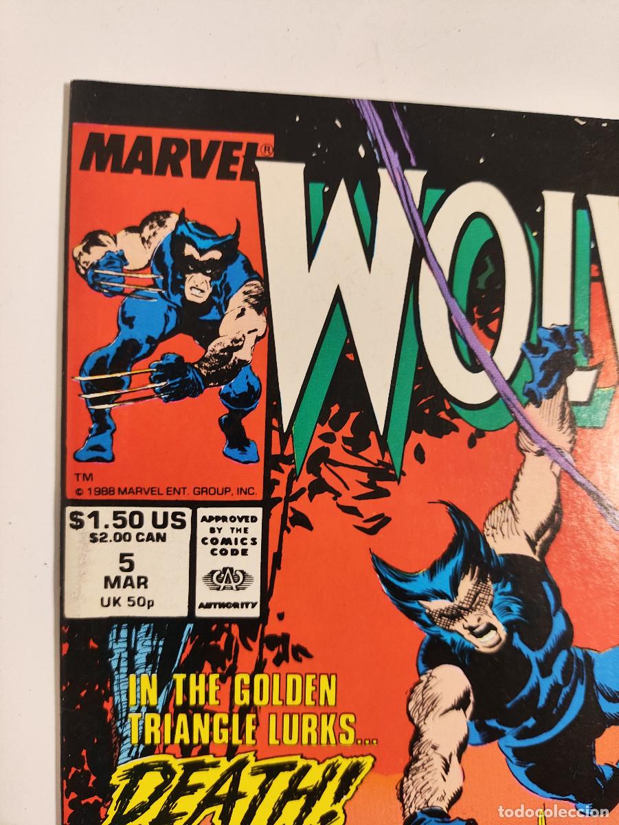 C&oacute;mics: Wolverine 5 &ndash; John Buscema &ndash; Marvel Comics USA 1989 - Foto 2