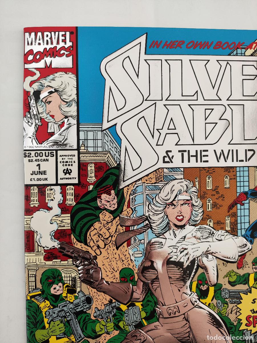 C&oacute;mics: Silver Sable & The Wild Pack 1 &ndash; Marvel Comics USA 1992 - Foto 2