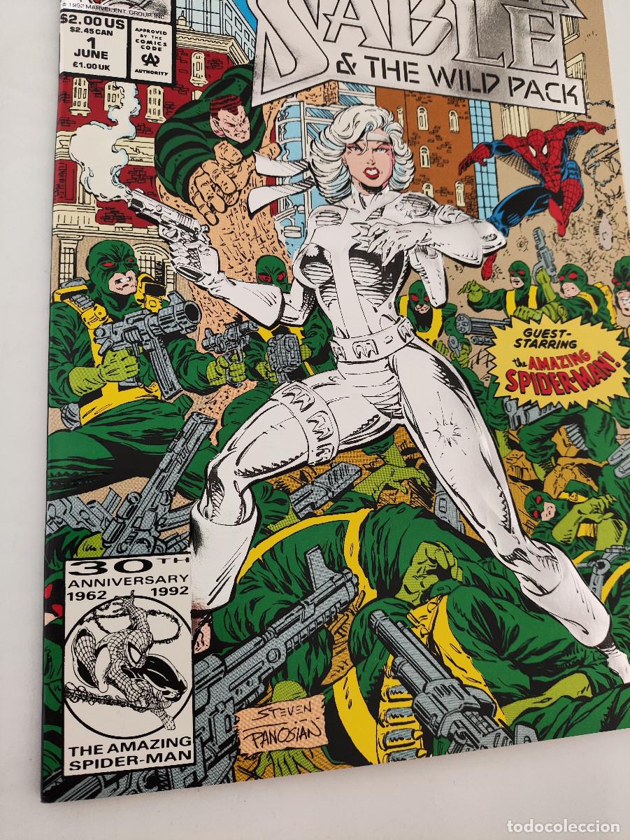C&oacute;mics: Silver Sable & The Wild Pack 1 &ndash; Marvel Comics USA 1992 - Foto 3