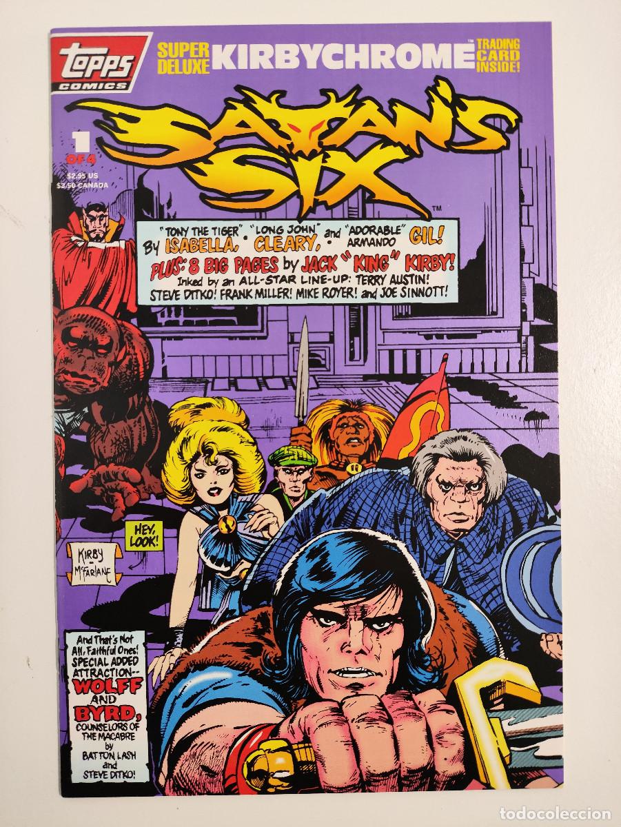 Comics: Satan&rsquo;s Six 1 &ndash; Topps Comics USA &ndash; Marvel Comics USA 1993