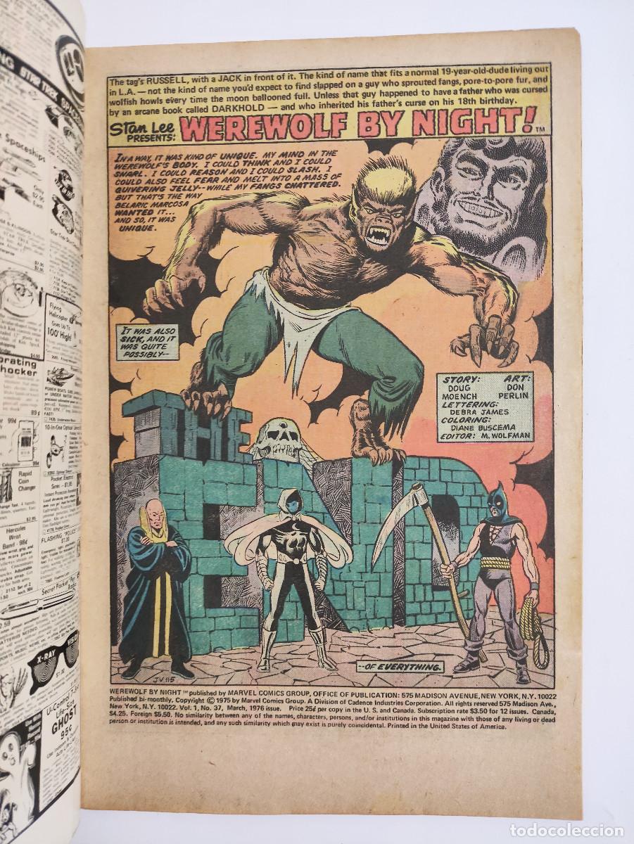C&oacute;mics: Werewolf By Night 37 &ndash; Third app Moon Knight - Foto 6