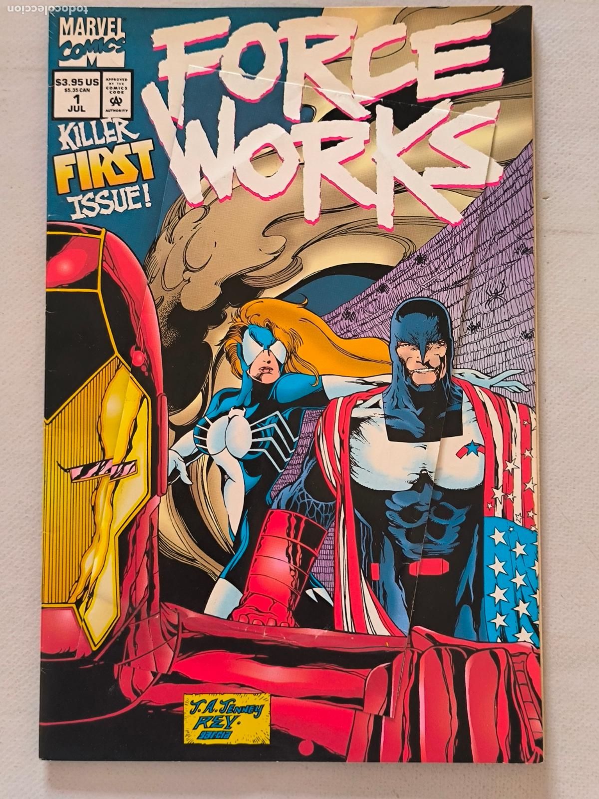 C&oacute;mics: FORCE WORKS VOL. 1 N&ordm; 1 - USA 1994 - EN INGLES (EY)
