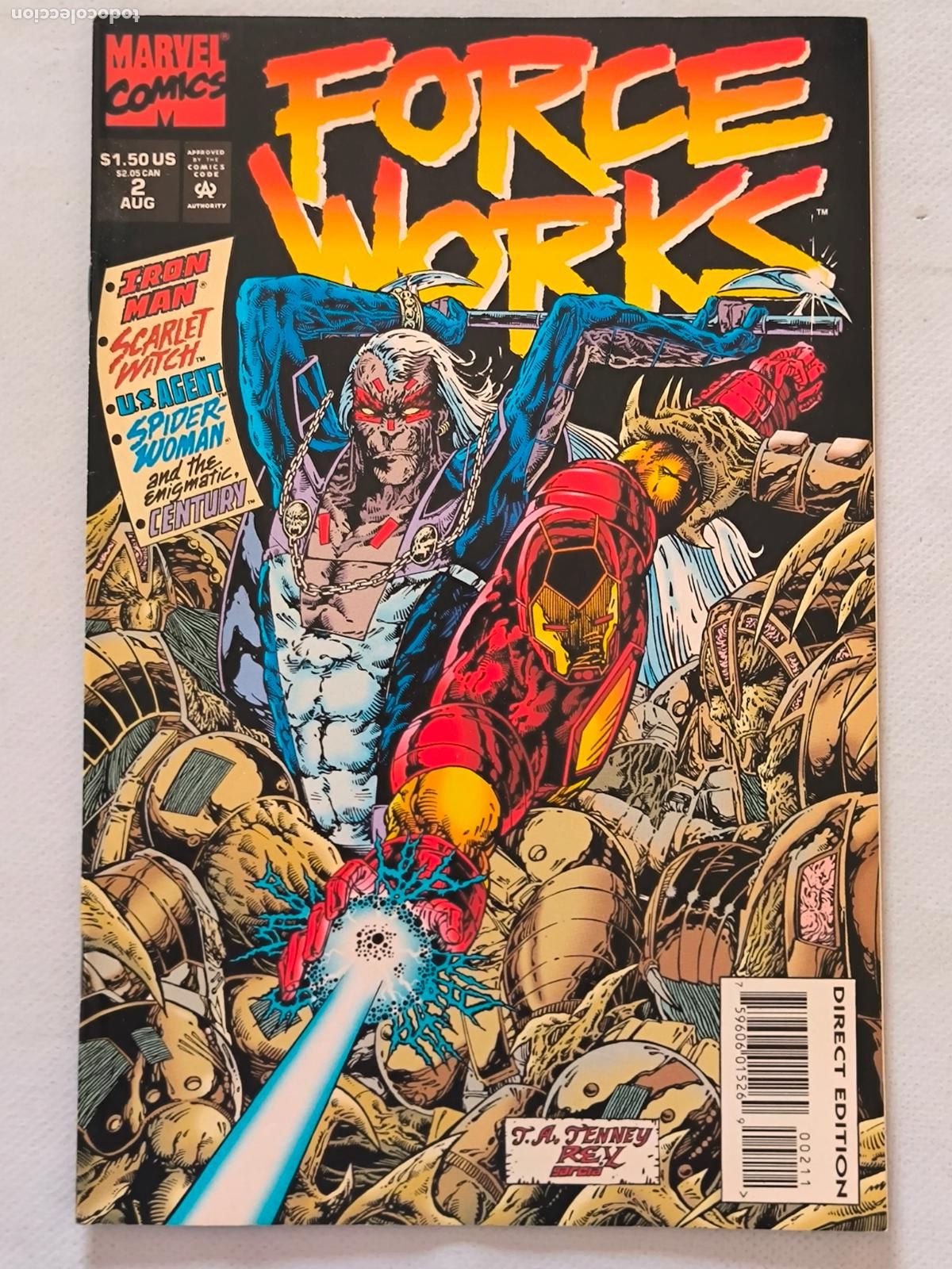 C&oacute;mics: FORCE WORKS VOL. 1 N&ordm; 2 - USA 1994 - EN INGLES (EY)