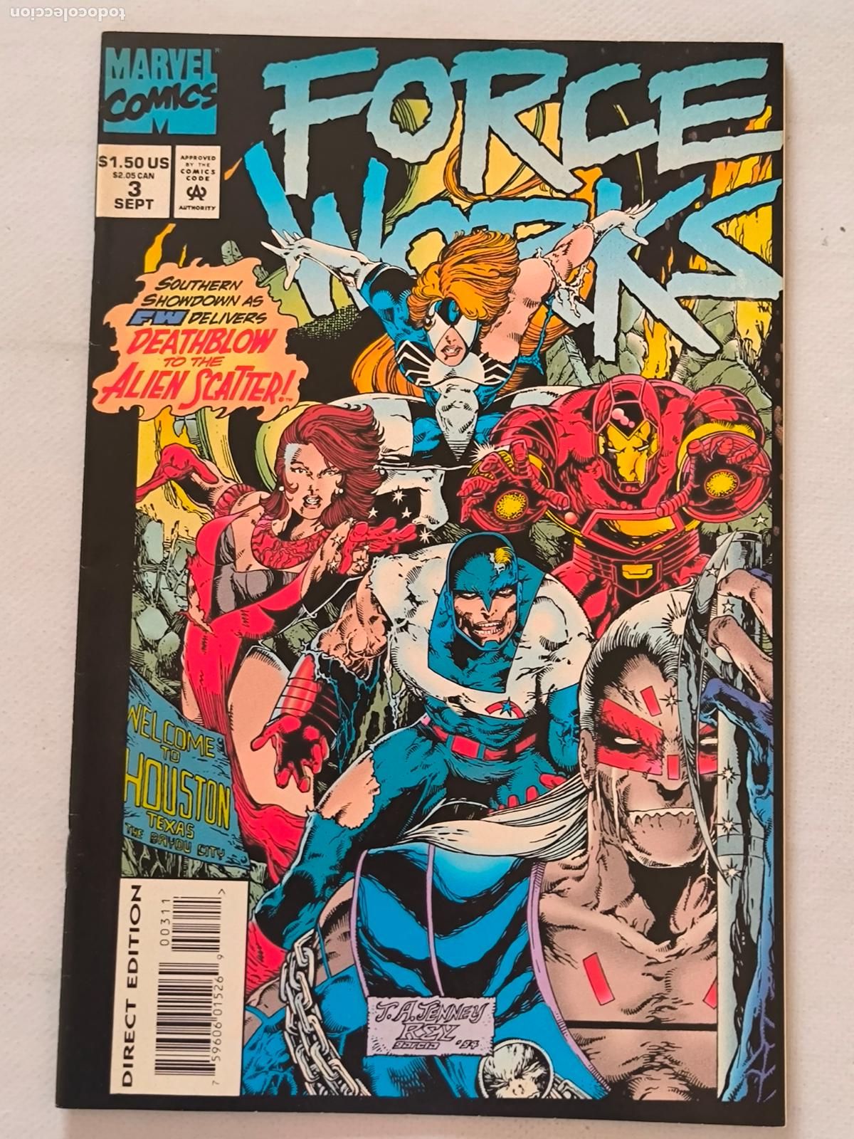 C&oacute;mics: FORCE WORKS VOL. 1 N&ordm; 3 - USA 1994 - EN INGLES (EY)