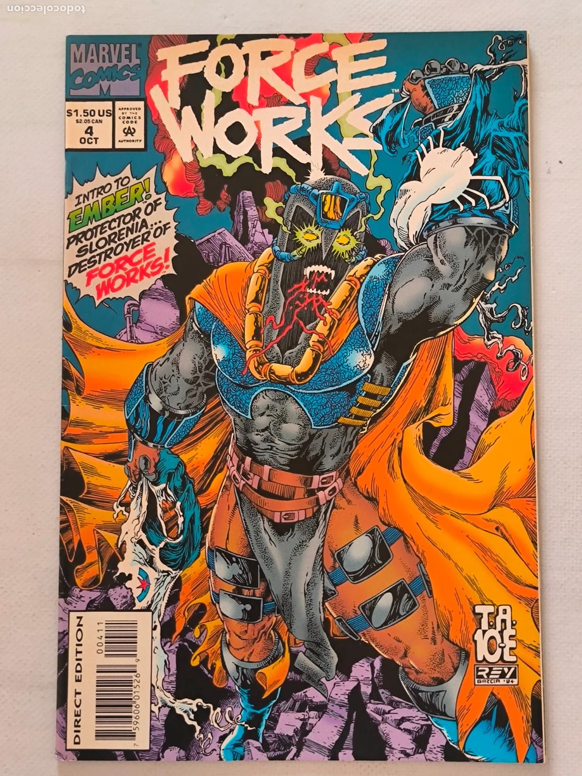 C&oacute;mics: FORCE WORKS VOL. 1 N&ordm; 4 - USA 1994 - EN INGLES (EY)