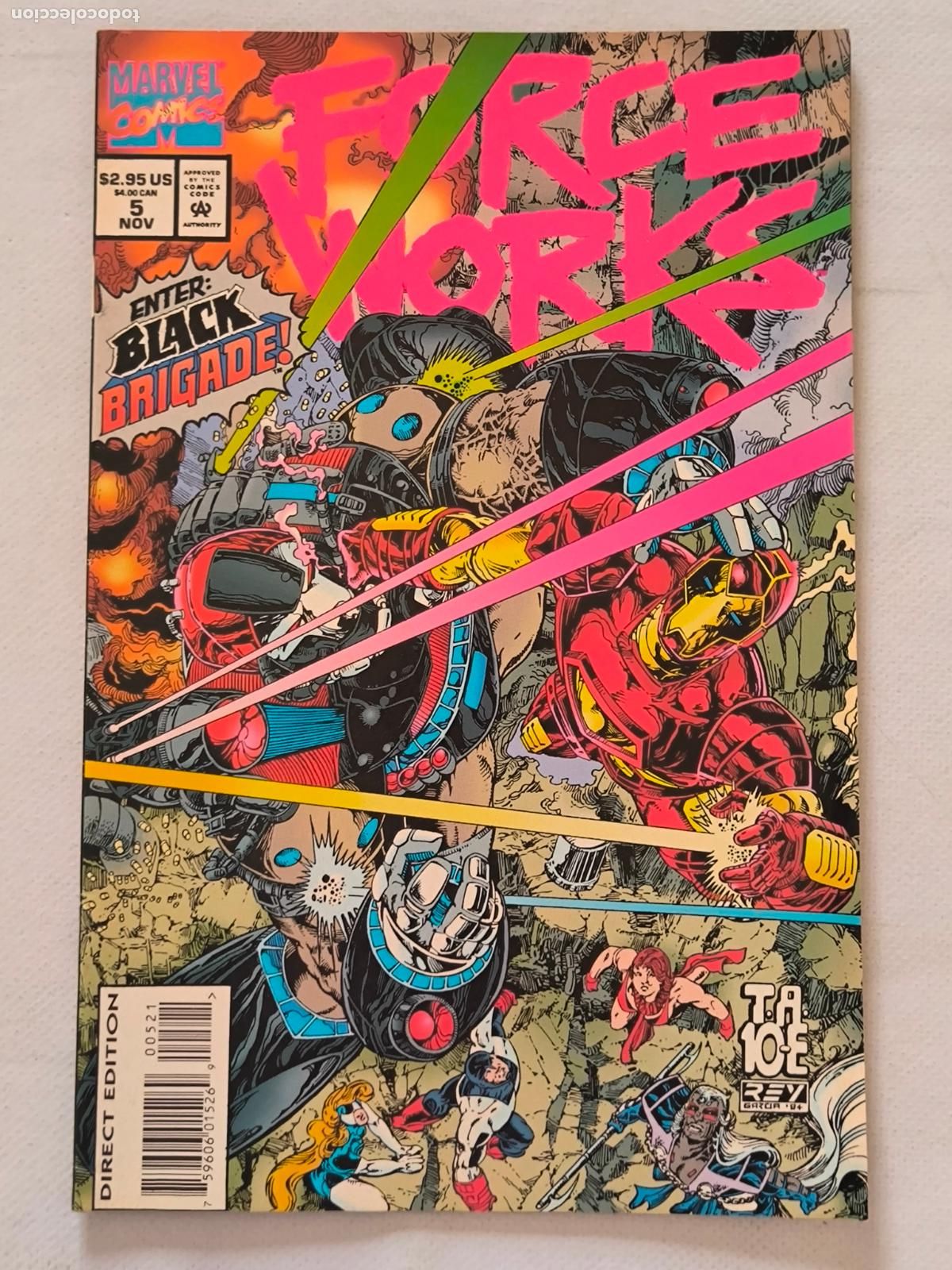 C&oacute;mics: FORCE WORKS VOL. 1 N&ordm; 5 - USA 1994 - EN INGLES (EY)