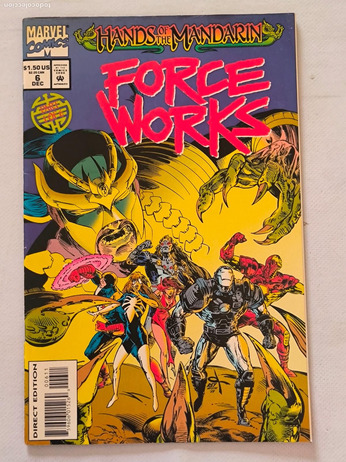 C&oacute;mics: FORCE WORKS VOL. 1 N&ordm; 6 - USA 1994 - EN INGLES (EY)