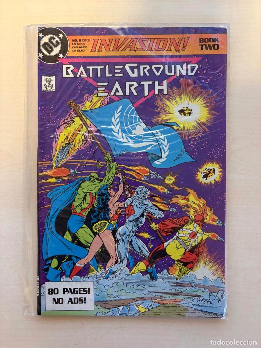 C&oacute;mics: Invasion! #2 &ndash; Battleground Earth, Book Two of Three (DC Comics USA, 1988)