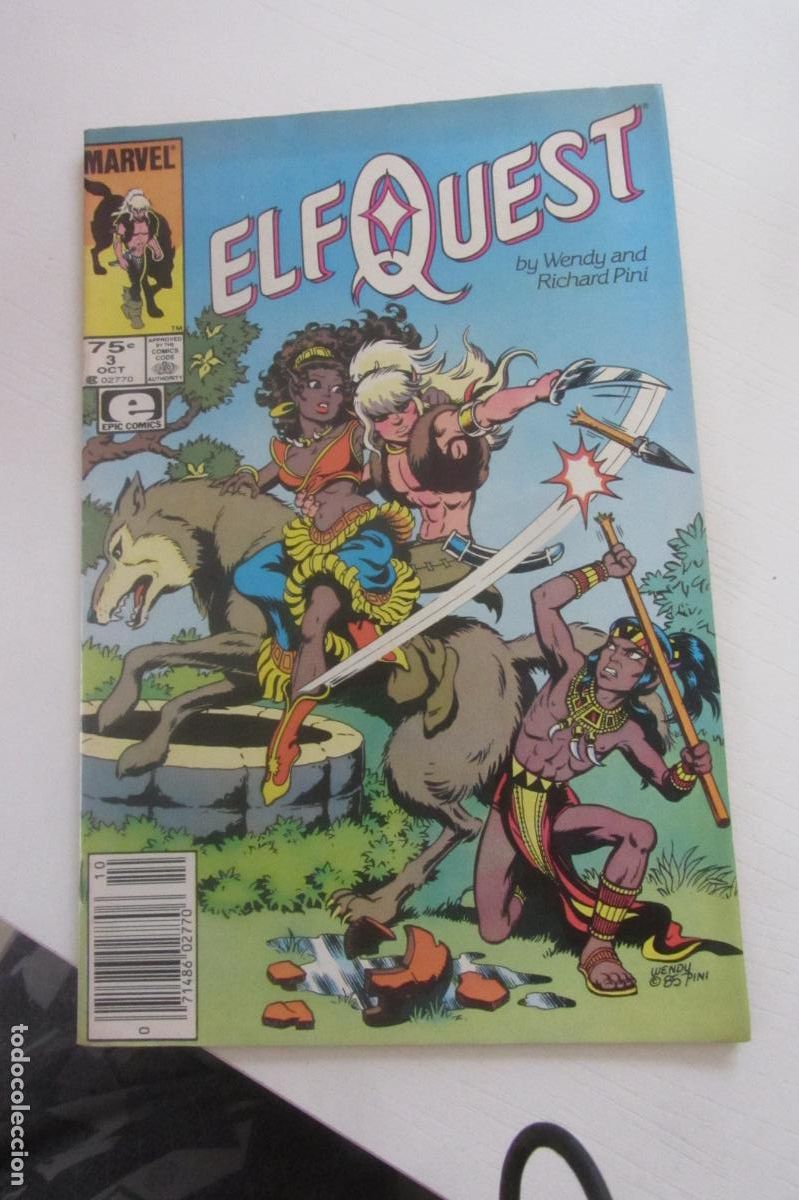 C&oacute;mics: ELFQUEST 3 - MARVEL EPIC 1985 VFN original USA arx236