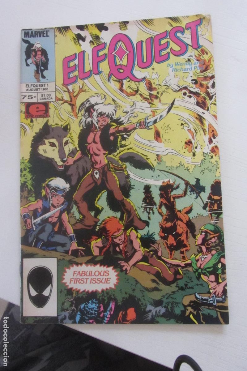 C&oacute;mics: ELFQUEST 1 - MARVEL EPIC 1985 VFN original USA arx236
