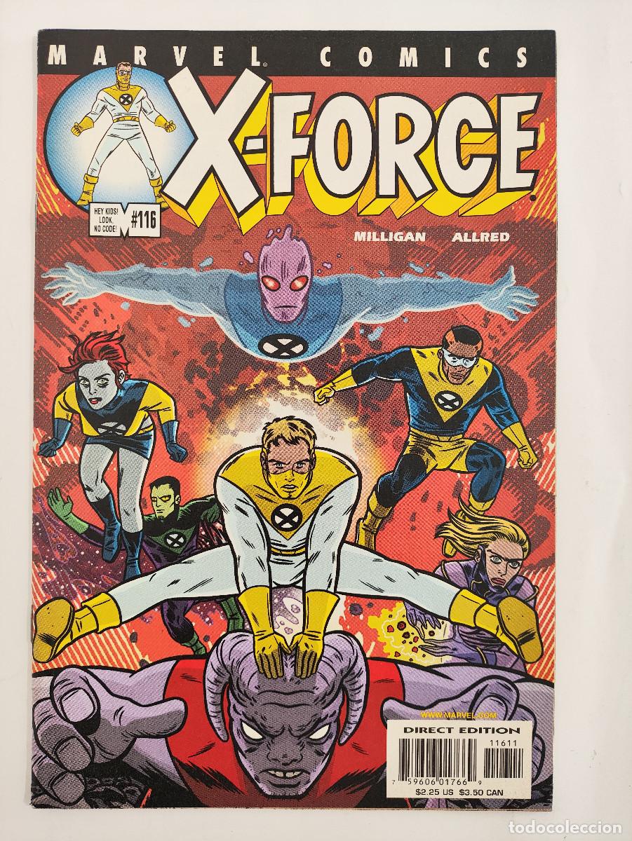 C&oacute;mics: X-Force 116 - First app X-Statix - Marvel Comics USA 2001