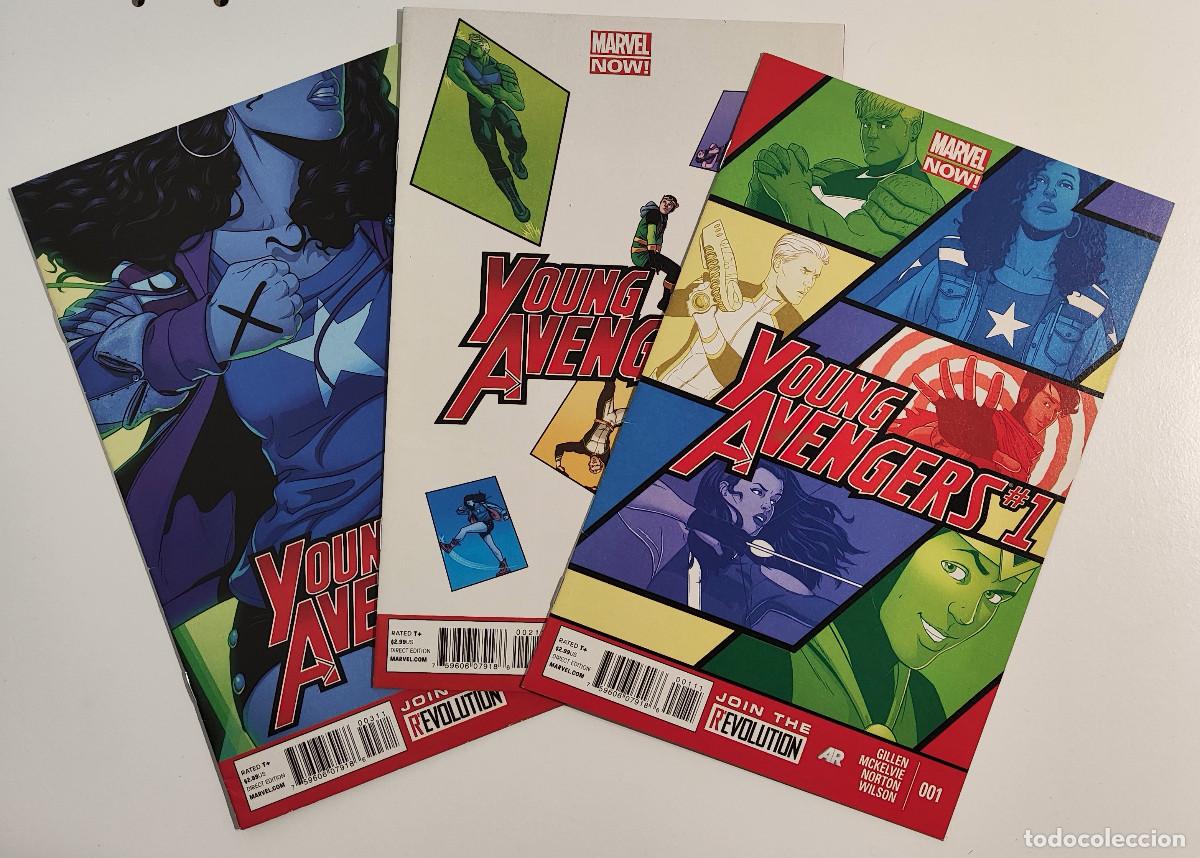 C&oacute;mics: Young Avengers 1, 2 & 3 &ndash; Marvel Comics USA 2013