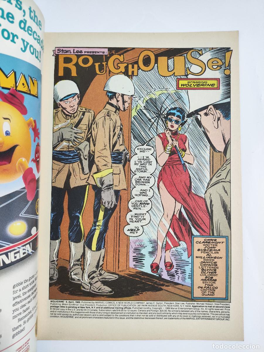 C&oacute;mics: Wolverine 6 &ndash; John Buscema &ndash; Marvel Comics USA 1989 - Foto 6