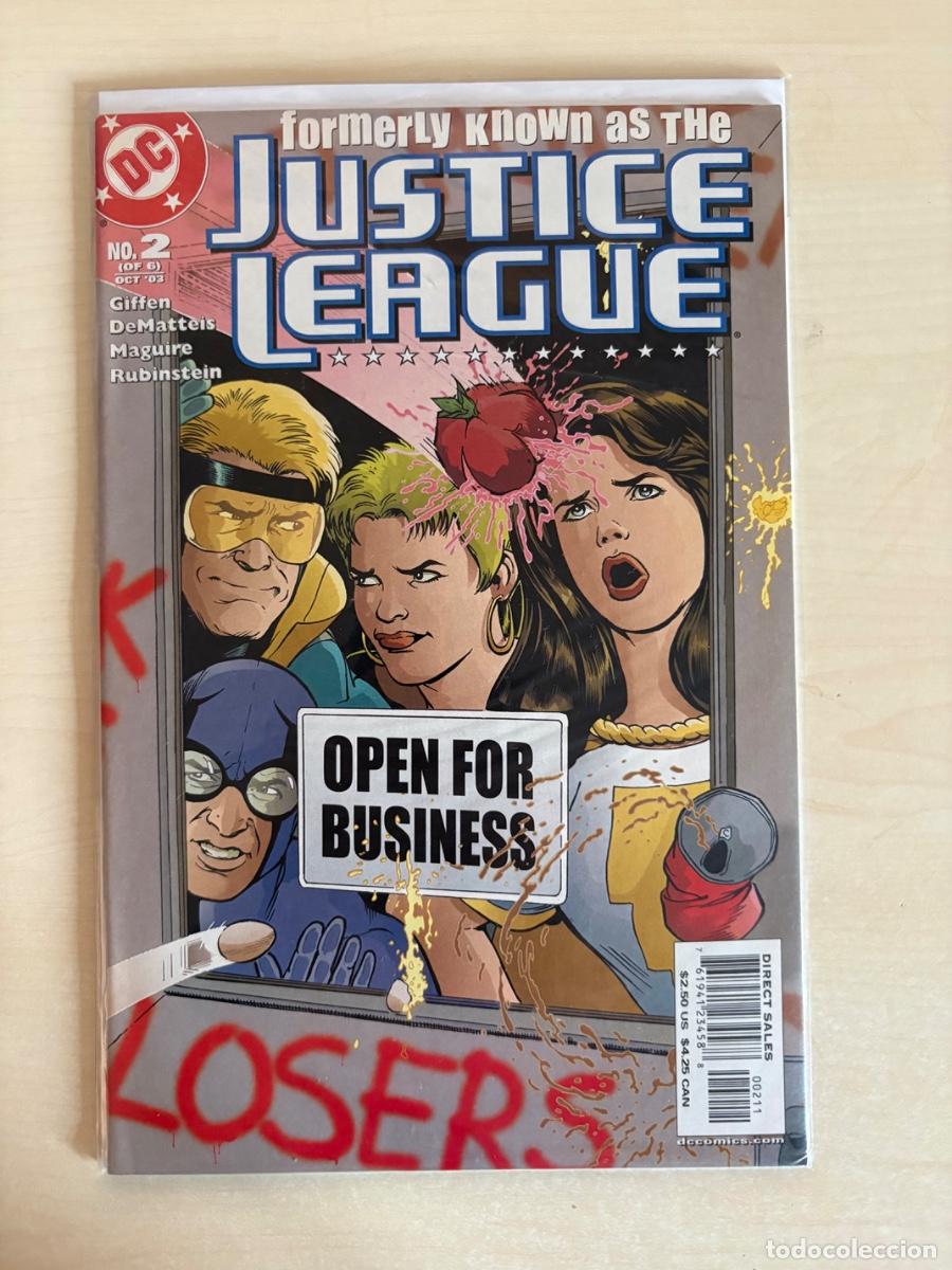 C&oacute;mics: Formerly Known as the Justice League #2 &ndash; Open for Business (DC Comics USA, 2003)