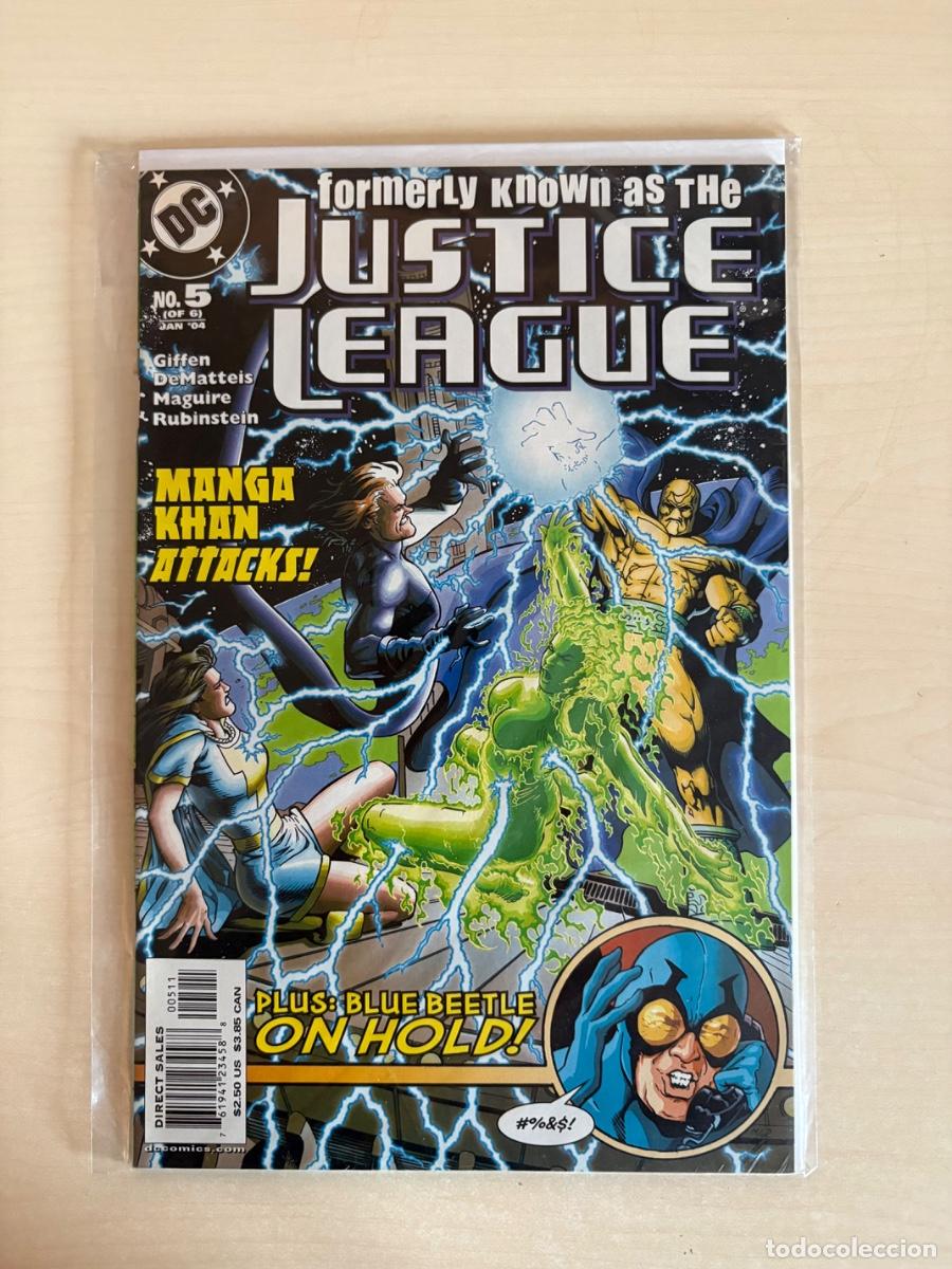C&oacute;mics: Formerly Known as the Justice League #5 &ndash; Manga Khan Attacks! (DC Comics USA, 2004)