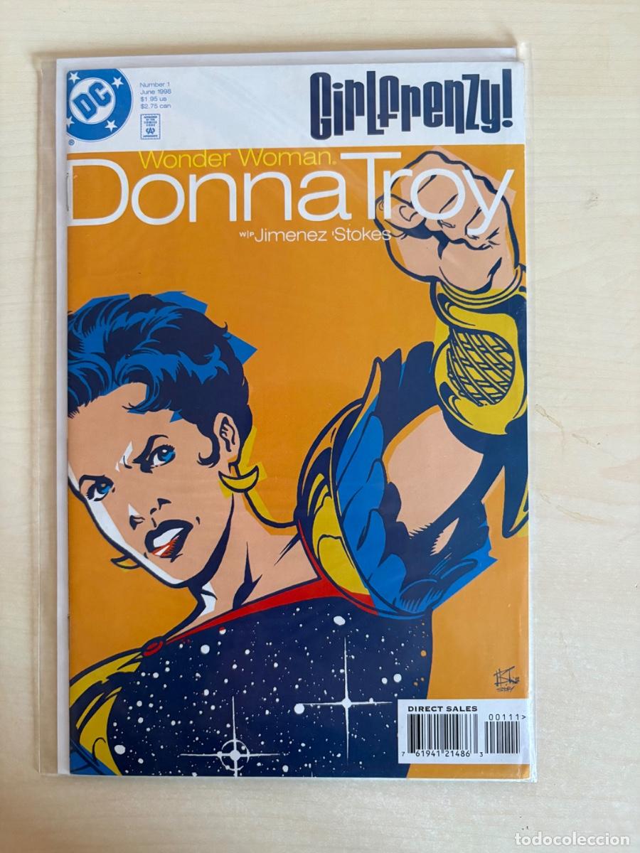 C&oacute;mics: GirlFrenzy! Donna Troy #1 &ndash; Wonder Woman Special (DC Comics USA, 1998)