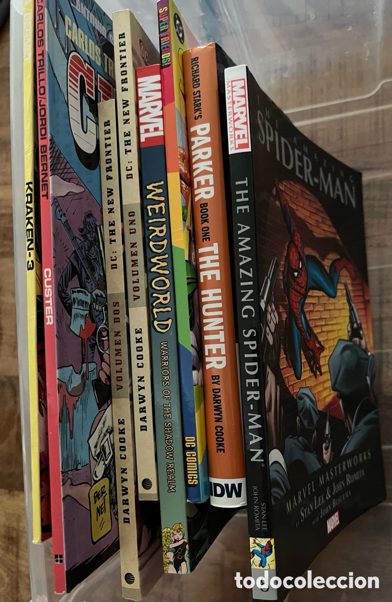 C&oacute;mics: Lote c&oacute;mics Spiderman Masterworks New Frontier Custer Kraken 3 - Foto 3