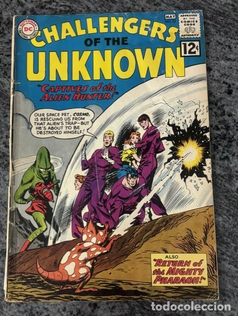 C&oacute;mics: CHALLENGERS OF THE UNKNOWN N&ordm; 25 ( 1958 -1978 SERIES. 1962). ORIGINAL DC. ACEPTABLE ESTADO